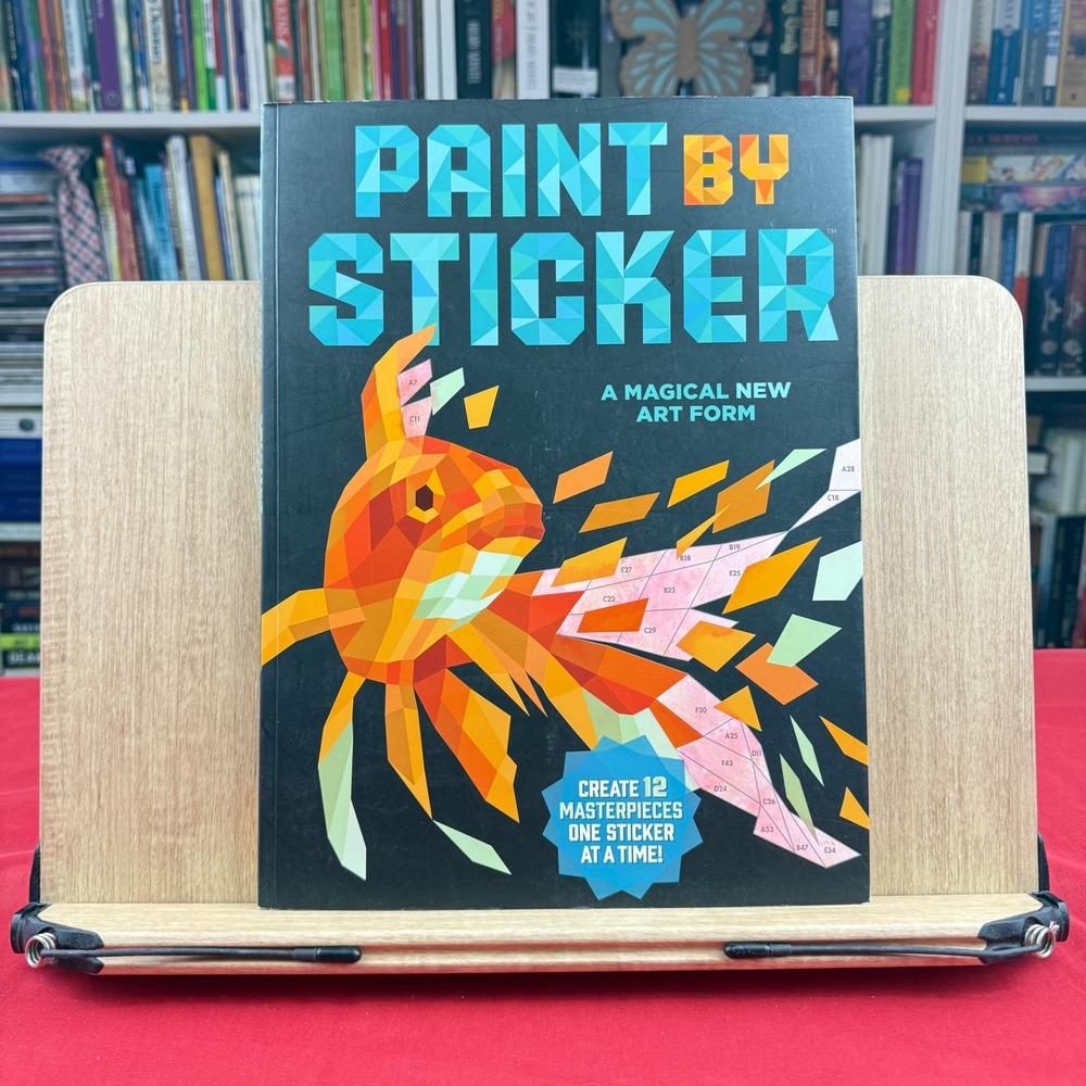 Paint by Sticker Workman Publishing 12 Masterpieces Mosaic Art Activity Book